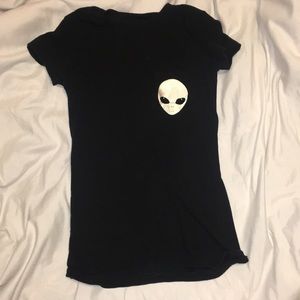 Glow in the Dark Alien Pocket Tee